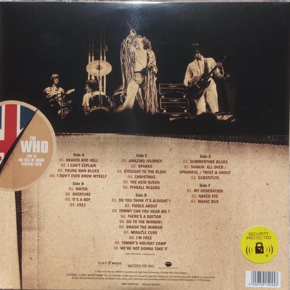 Who - Live At The Isle Of Wight Festival 1970 - Triple Lp