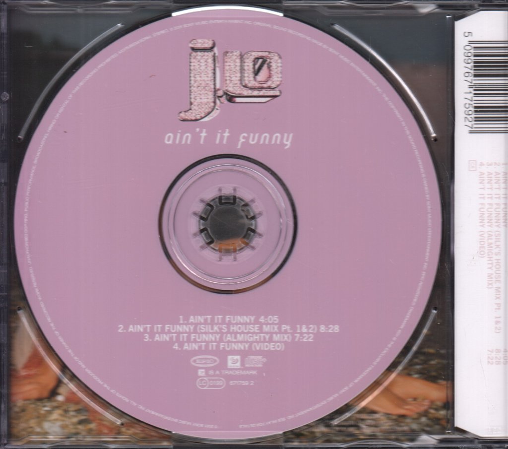 Jennifer Lopez - Ain't It Funny - Cd