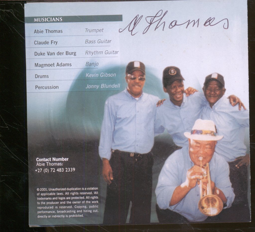 Abie Thomas - Abie Thomas At The V&A Waterfront Volume 1 - Cdr