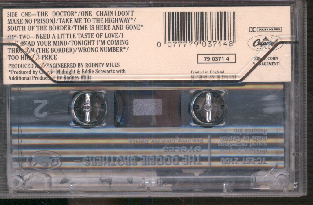 Doobie Brothers - Cycles - Cassette