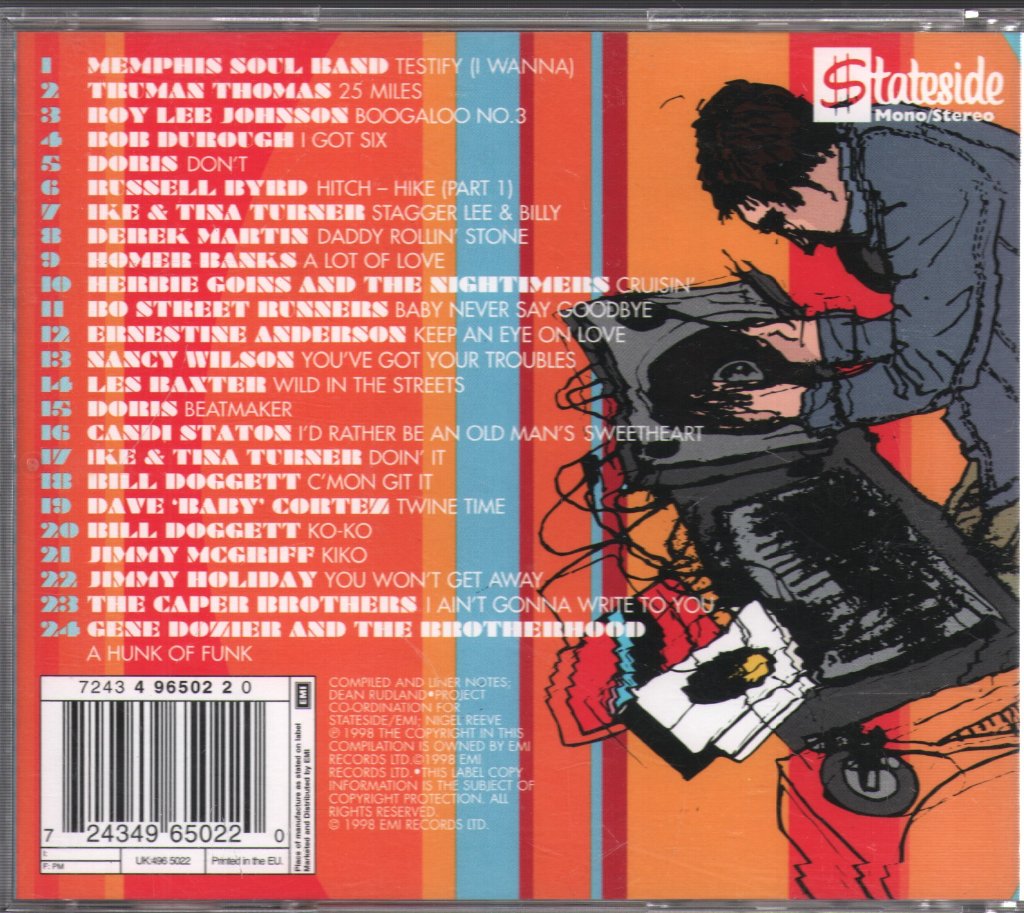 Various Artists - Testify: The Sounds Of Stateside - Cd
