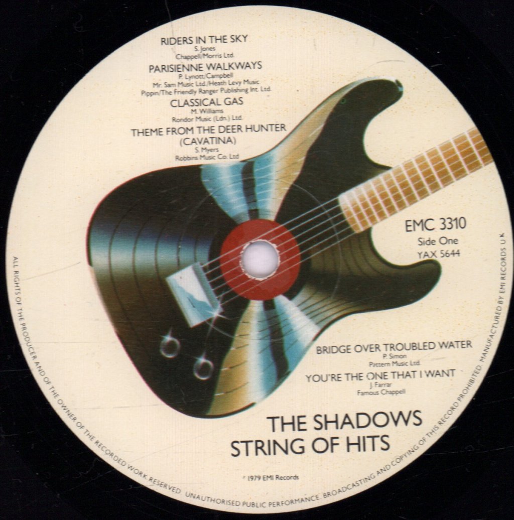 Shadows - String Of Hits - Lp