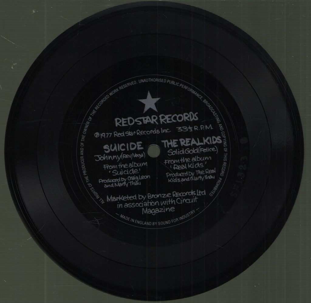 Suicide - Johnny / Solid Gold - 7 Inch