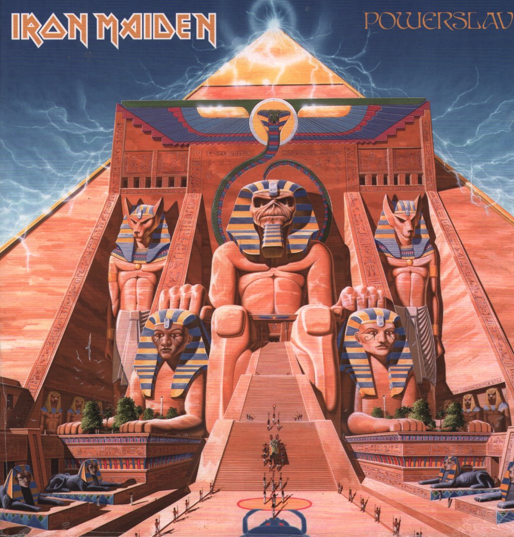 洋楽 Iron Maiden Powerslave LP Iron Maiden - Powerslave - Lp – Vinyl Tap