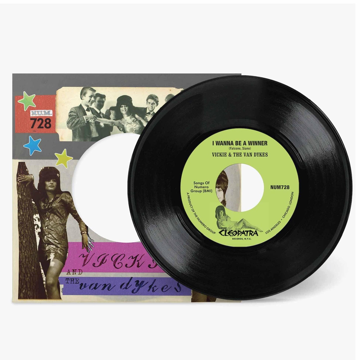 Vickie and the van Dykes - I Wanna Be A Winner B/W Outcast - Lp
