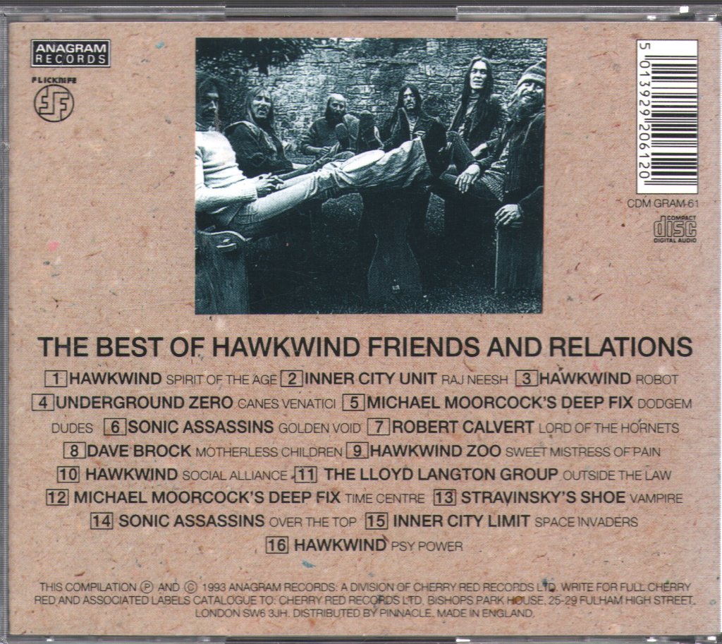 Hawkwind - Best Of Hawkwind Friends And Relations - Cd