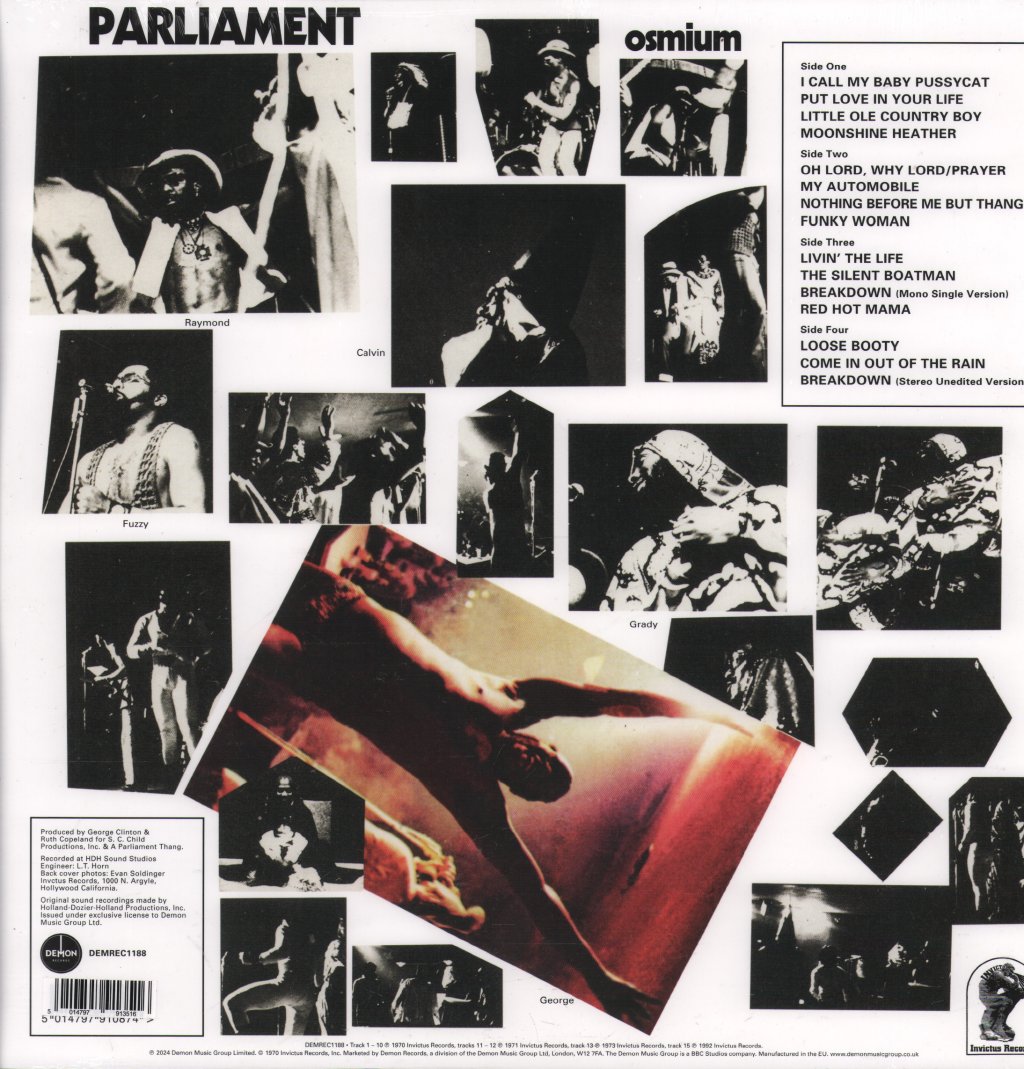 Parliament - Osmium Deluxe - Double Lp