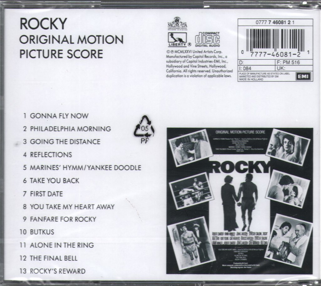Bill Conti - Rocky (Original Motion Picture Score) - Cd