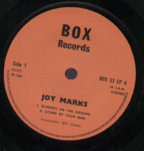 Joy Marks - Blanket On The Ground - 7 Inch