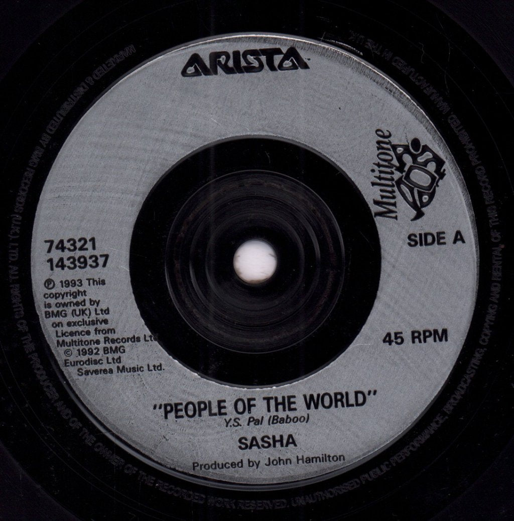 Sasha (Pop) - People Of The World - 7 Inch