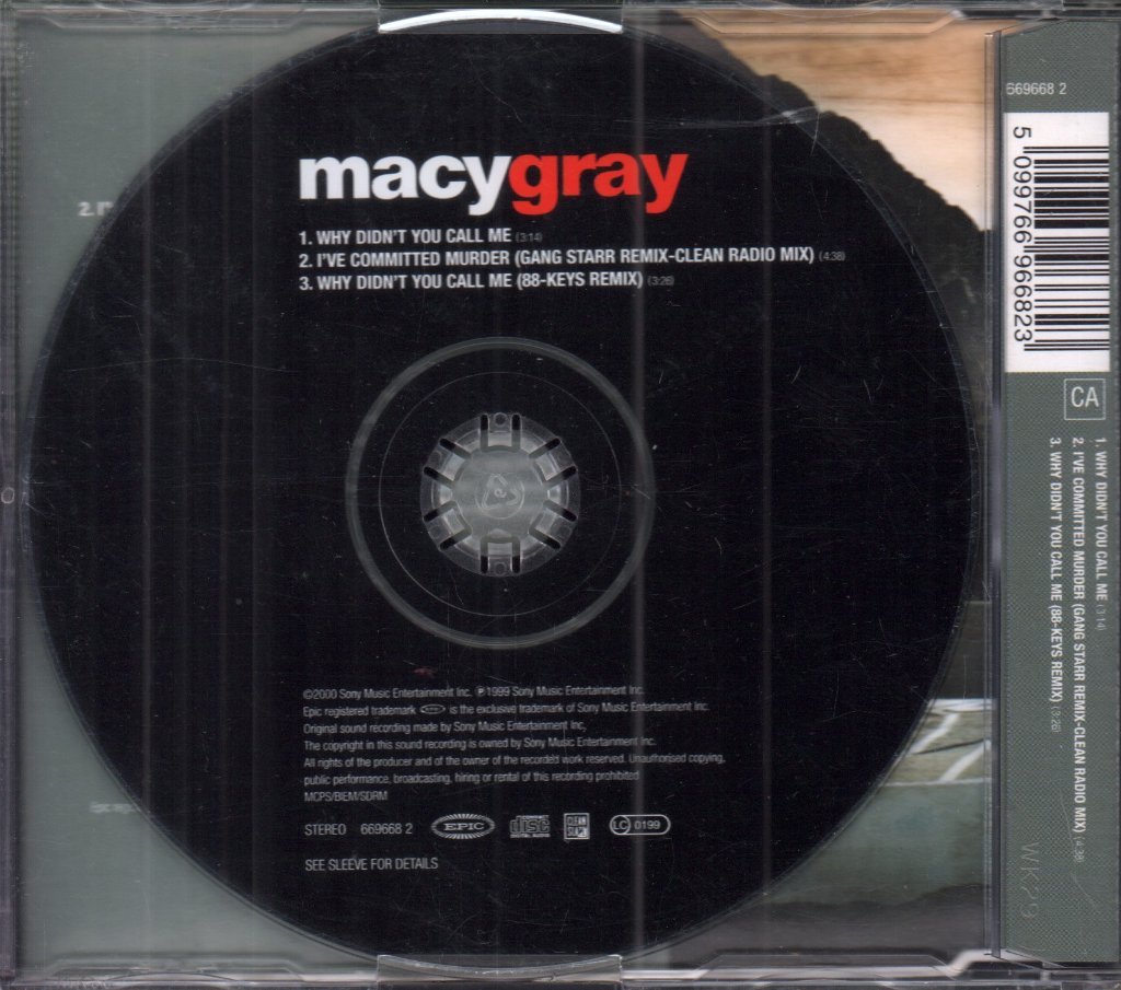Macy Gray - Why Didn't You Call Me - Cd