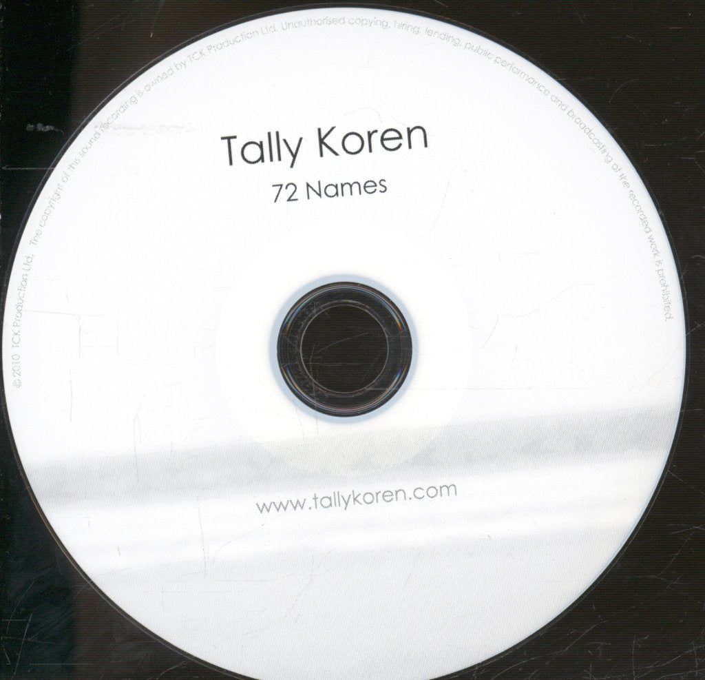 Tally Koren - 72 Names - Cdr
