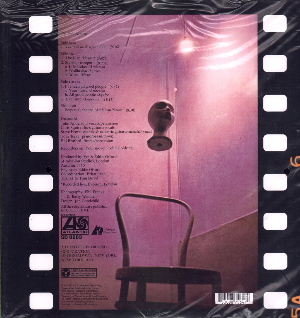 Yes - Yes Album - Double Lp