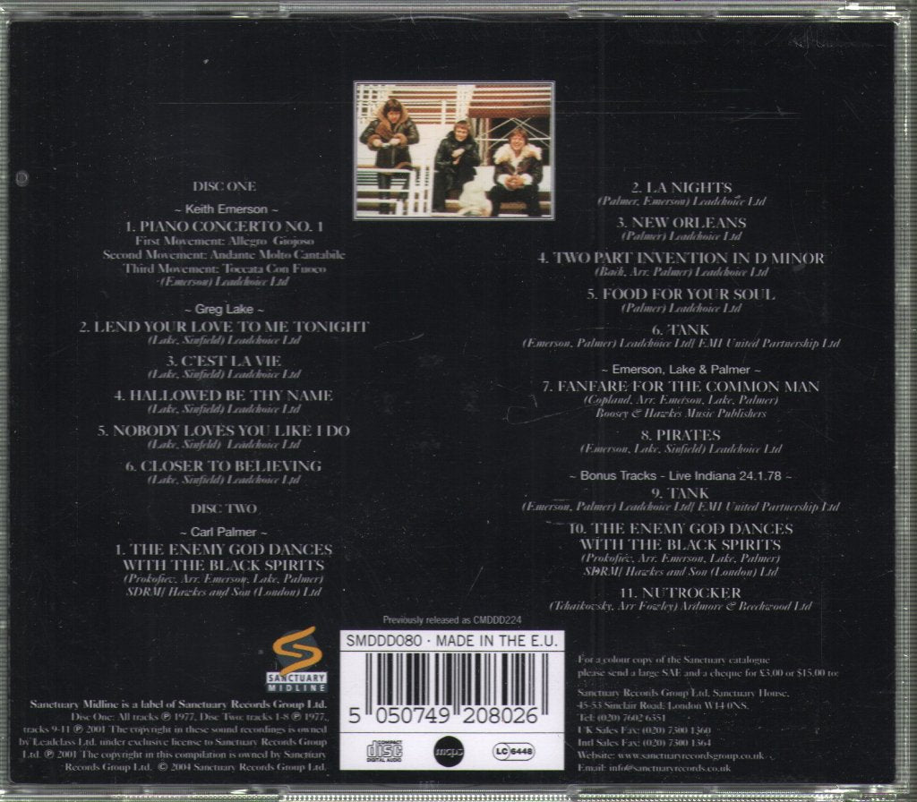 Emerson, Lake & Palmer - Works (Volume 1) - Double Cd