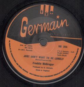 Freddie McGregor - Just Don't Want To Be Lonely - 7 Inch