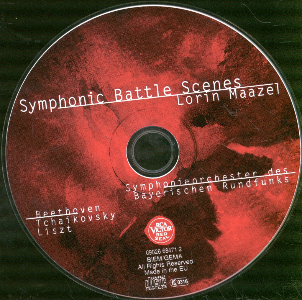 Symphonie-Orchester Des Bayerischen Rundfunks, Lorin Maazel - Symphonic Battle Scenes - Cd