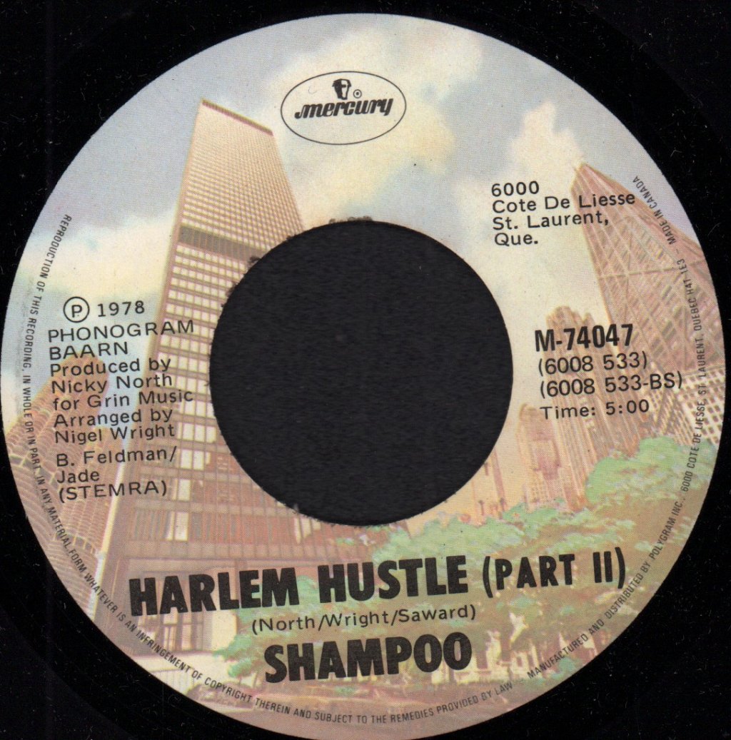 shampoo (soul group) - Harlem Hustle - 7 Inch