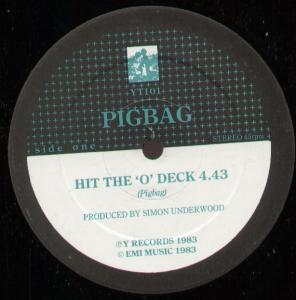 Pigbag - Hit The O Deck - 12 Inch