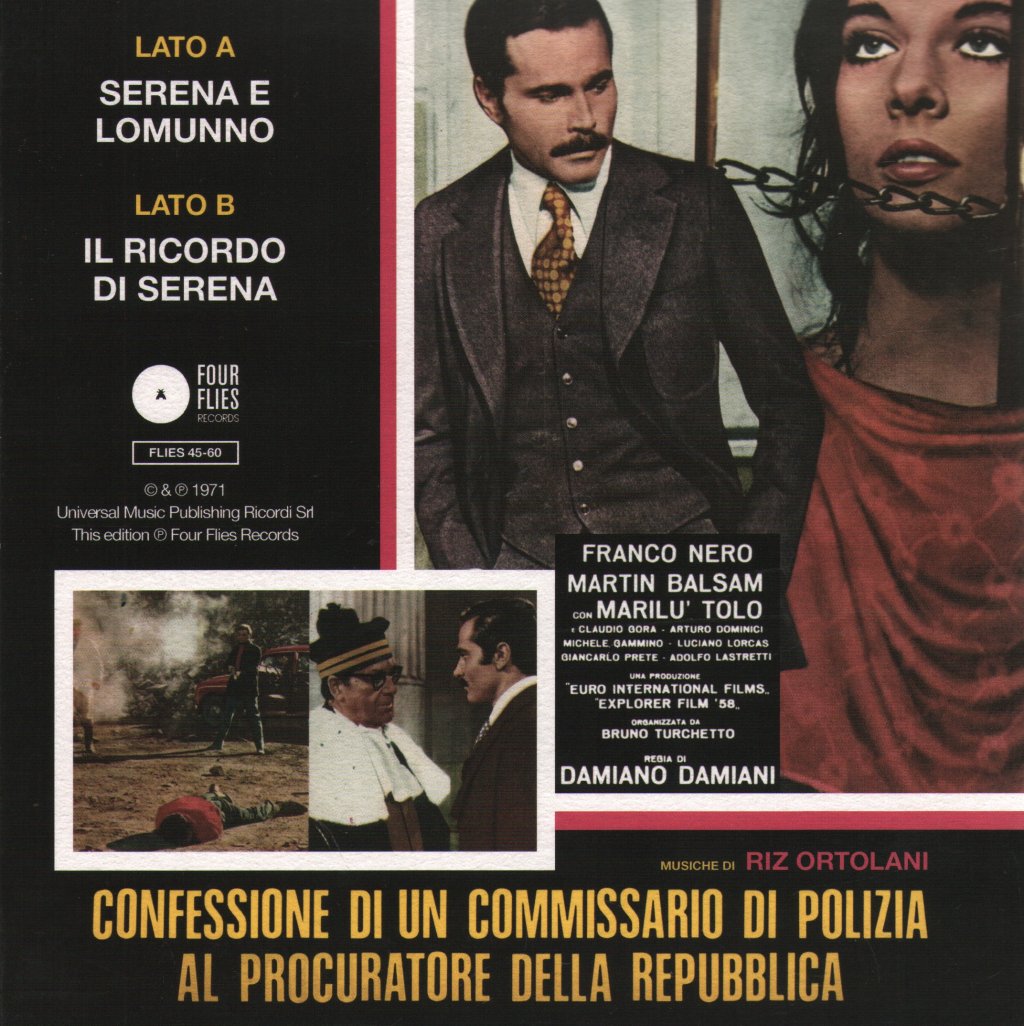 Riz Ortolani - Serena E Lomunno - 7 Inch