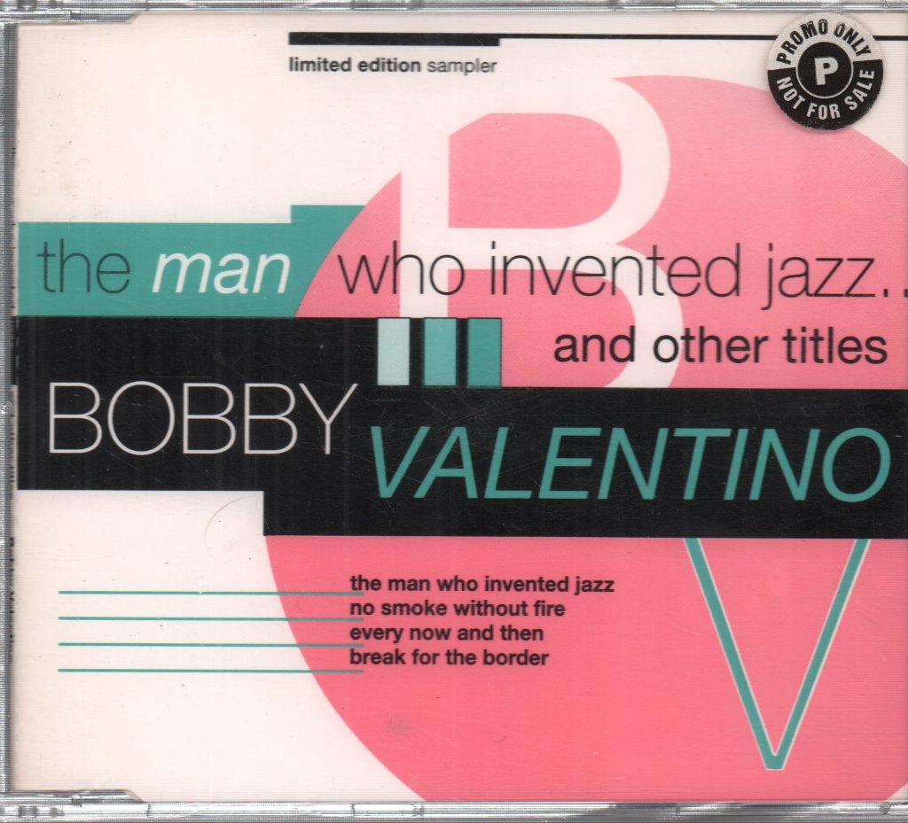 Bobby Valentino - Man Who Invented Jazz And Other Titles - Cd