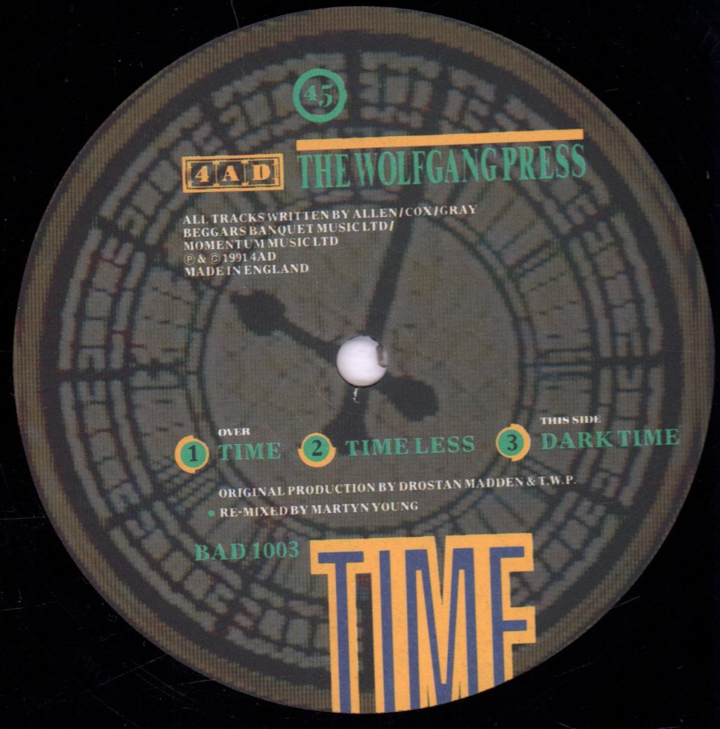 Wolfgang Press - Time - 12 Inch
