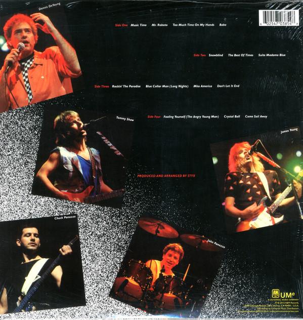 Styx - Caught In The Act - Double Lp