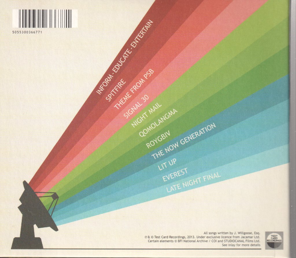 Public Service Broadcasting - Inform Educate Entertain - Cd