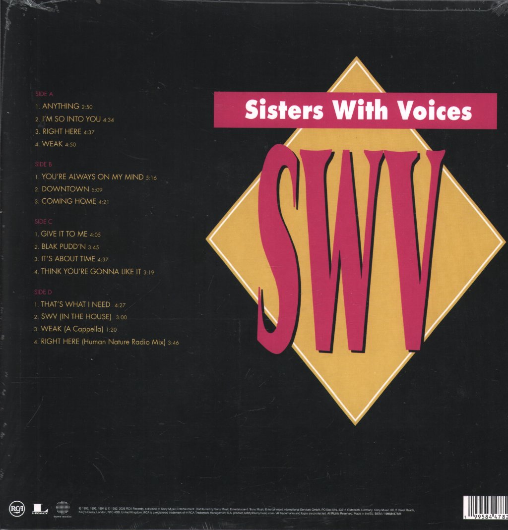 SWV - It's About Time - Double Lp