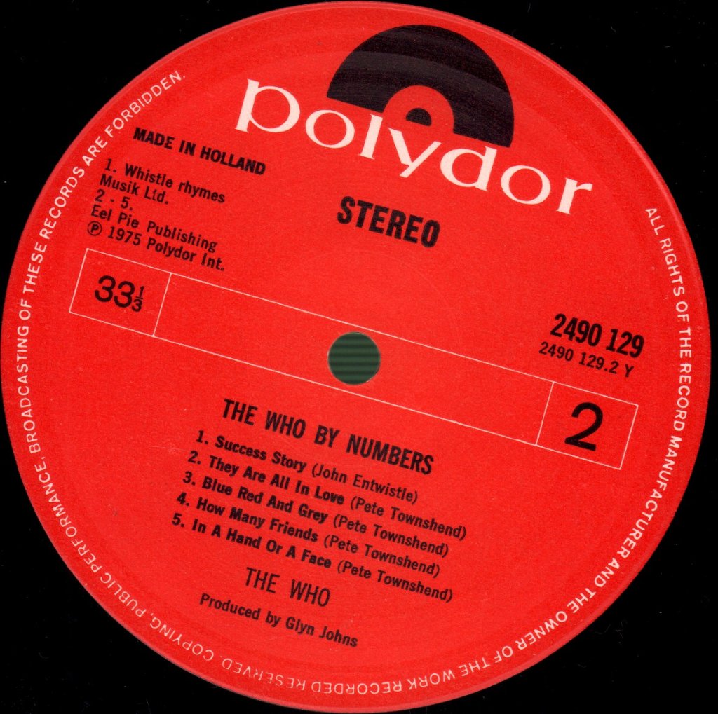 Who - Who By Numbers - Lp