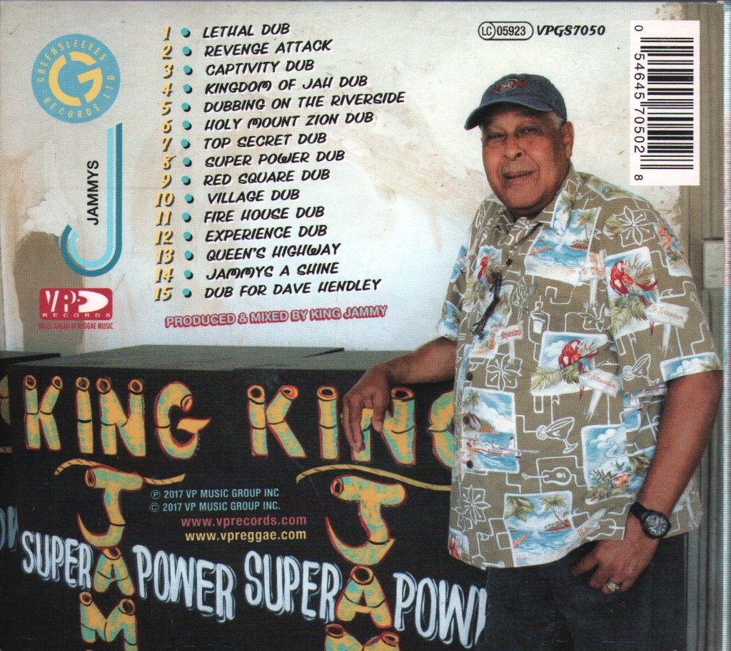 King Jammy - Waterhouse Dub - Cd