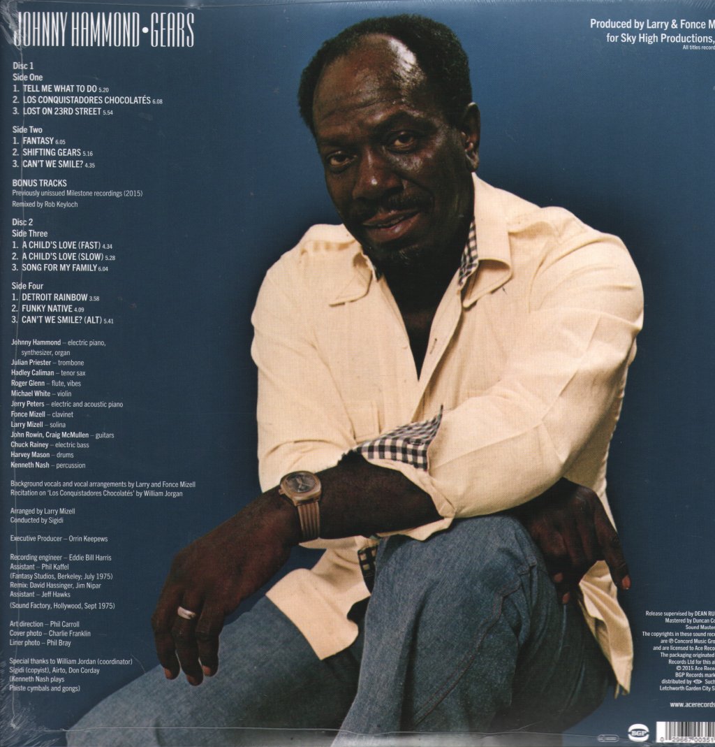 Johnny Hammond - Gears - Double Lp