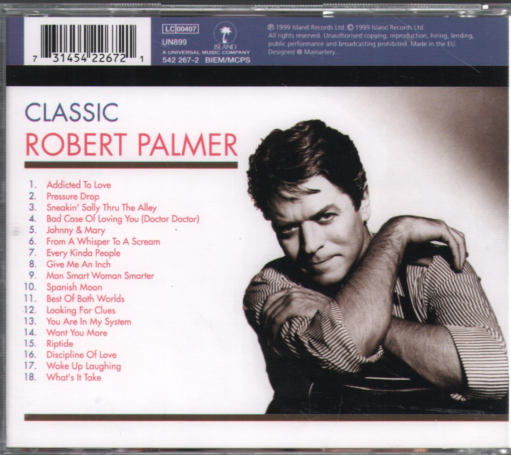Robert Palmer - Classic Robert Palmer - Cd