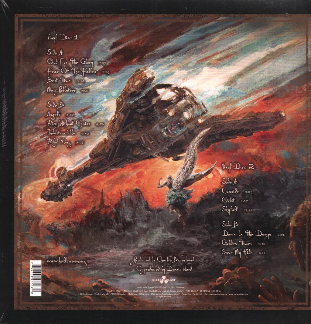Helloween - Helloween (Marbled Vinyl) - Double Lp