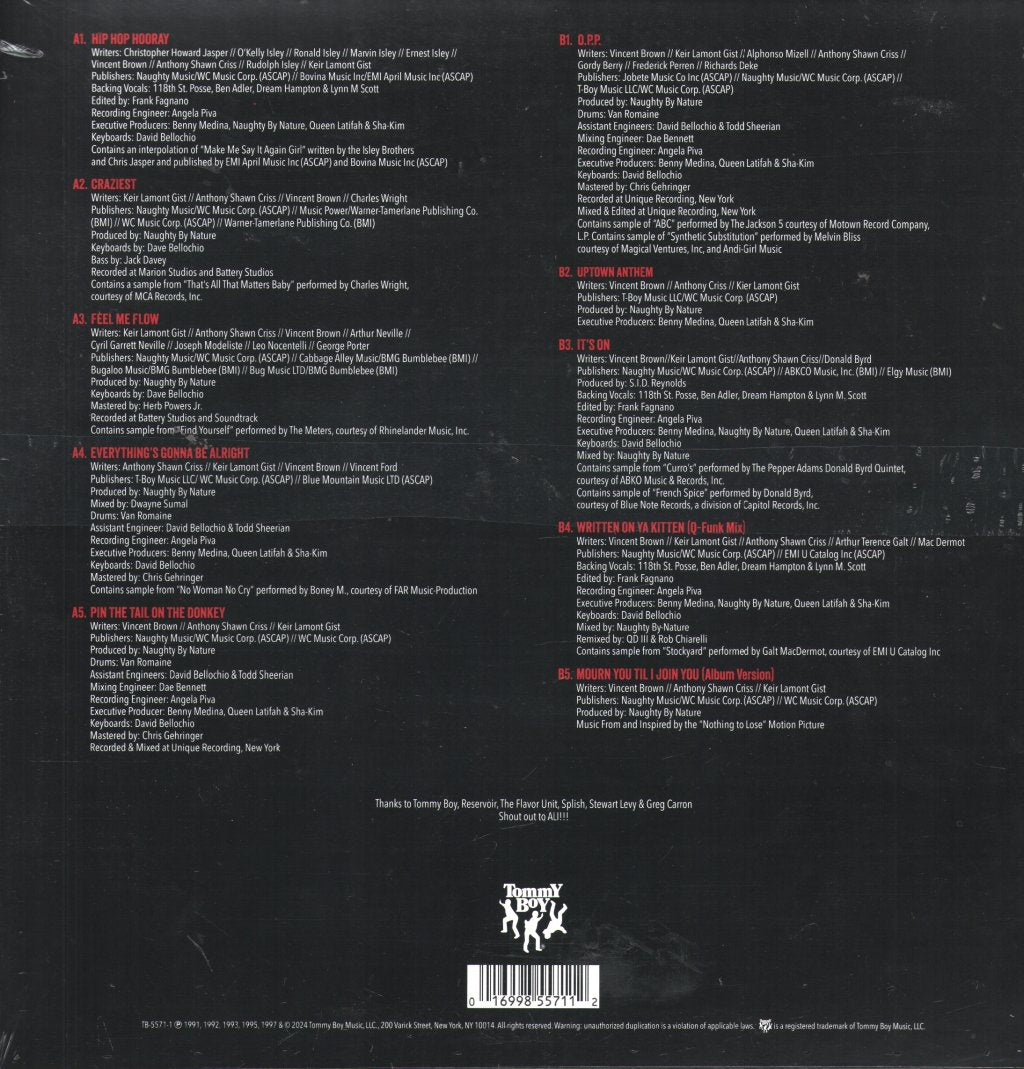 Naughty By Nature - Naughtiest - Lp