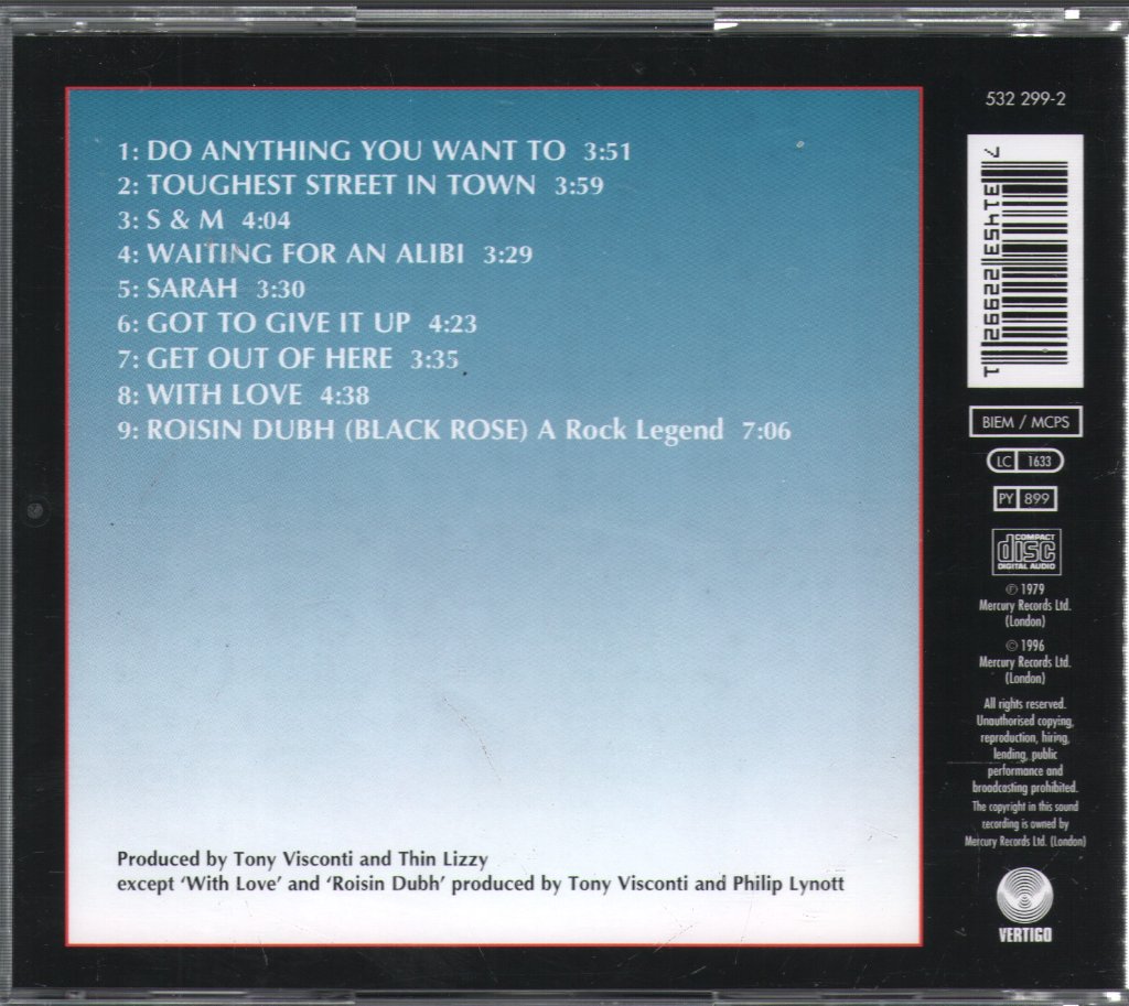 Thin Lizzy - Black Rose: A Rock Legend - Cd