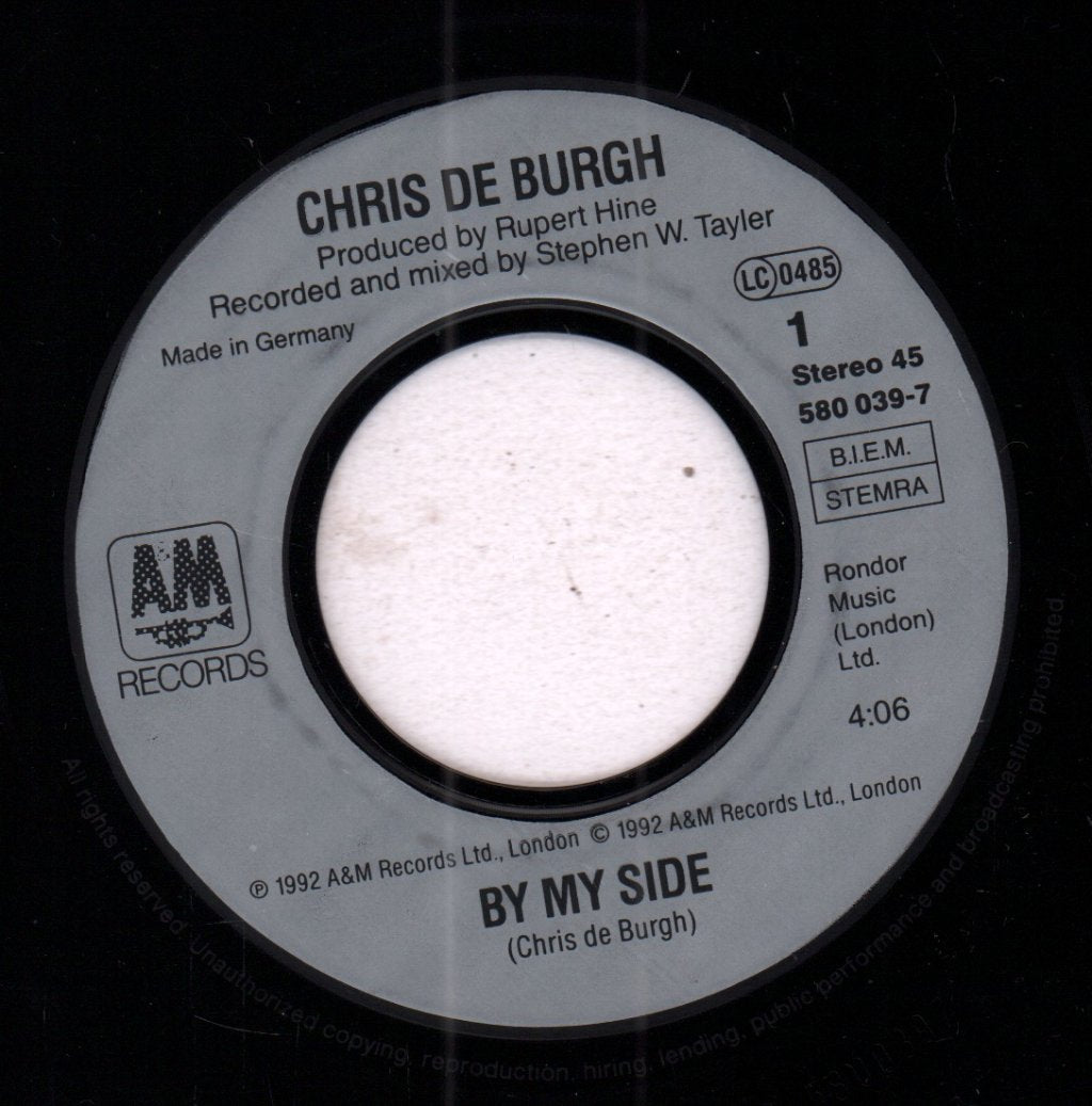 Chris De Burgh - By My Side - 7 Inch