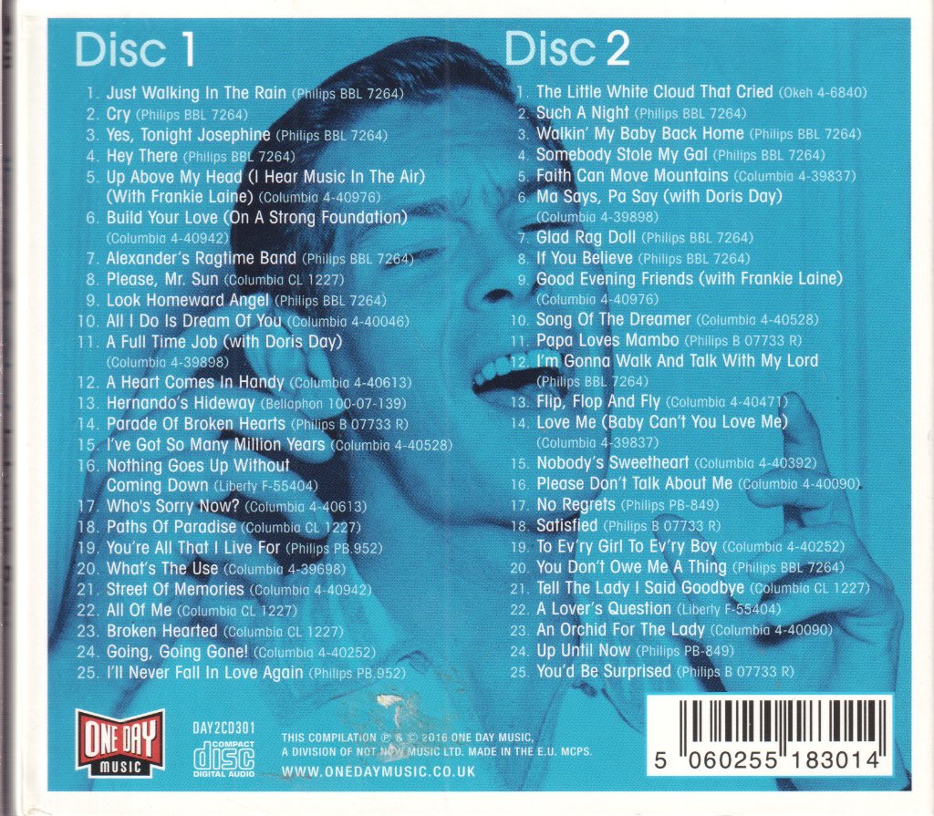 Johnnie Ray - Very Best Of Johnnie Ray - Cd Set