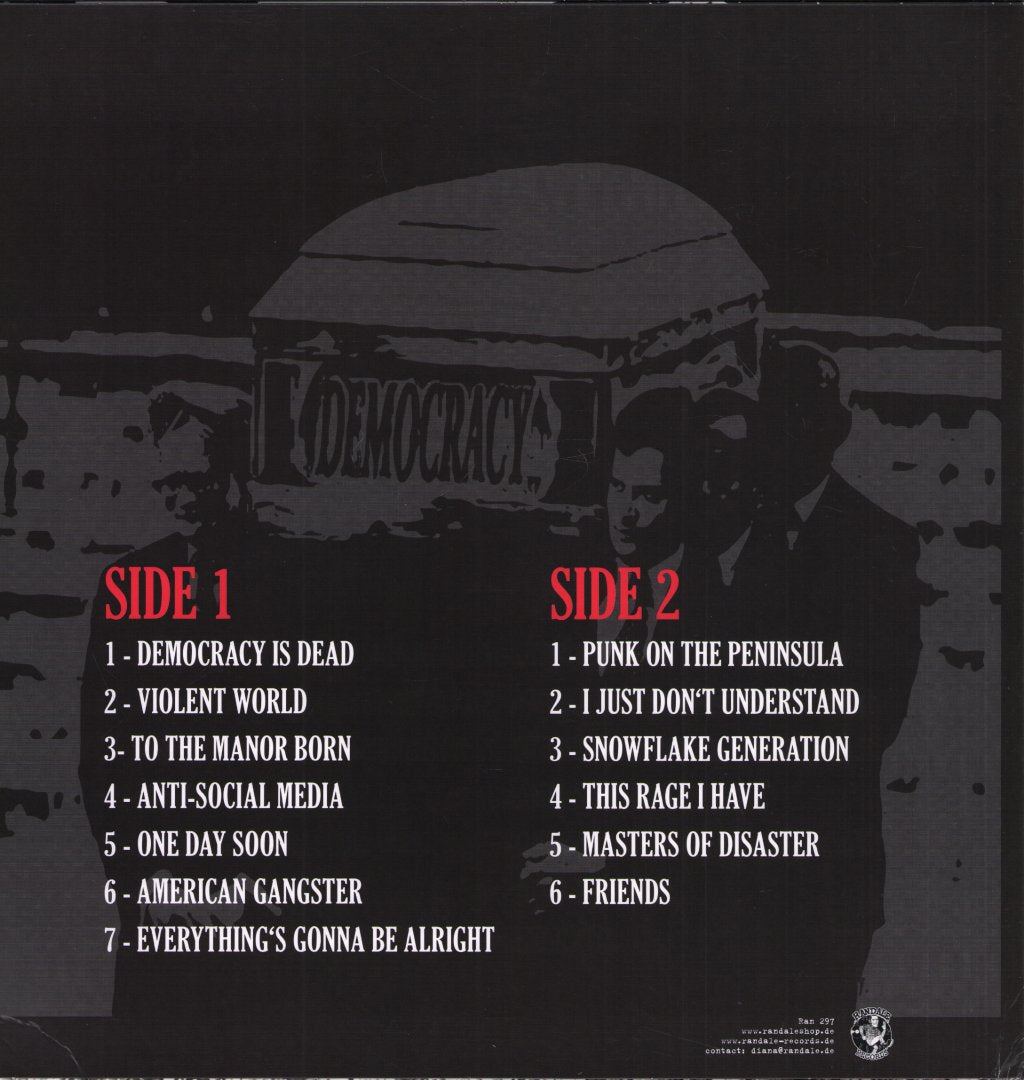 Control (Oi) - Democracy Is Dead - Lp