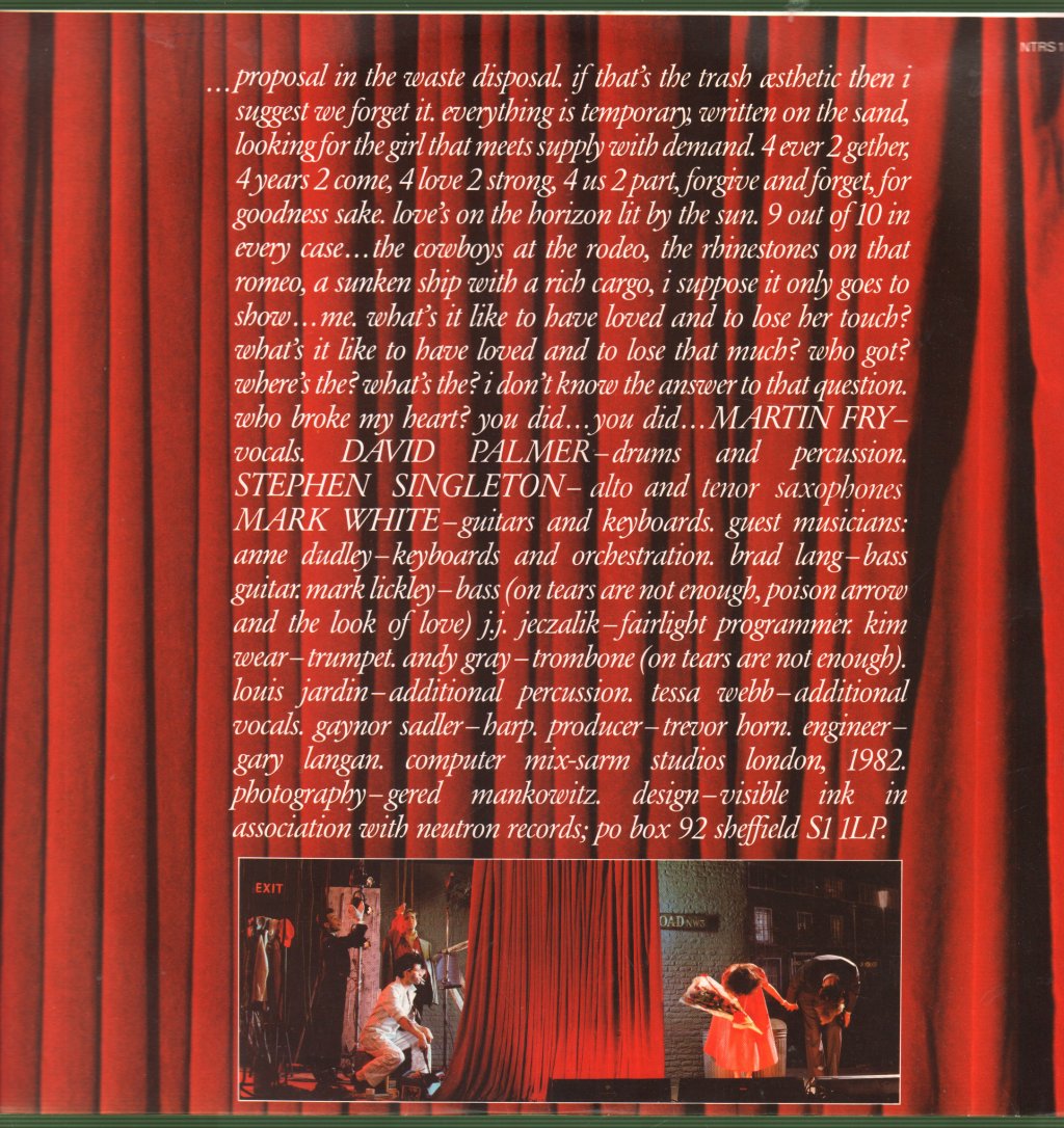 ABC - Lexicon Of Love - Lp