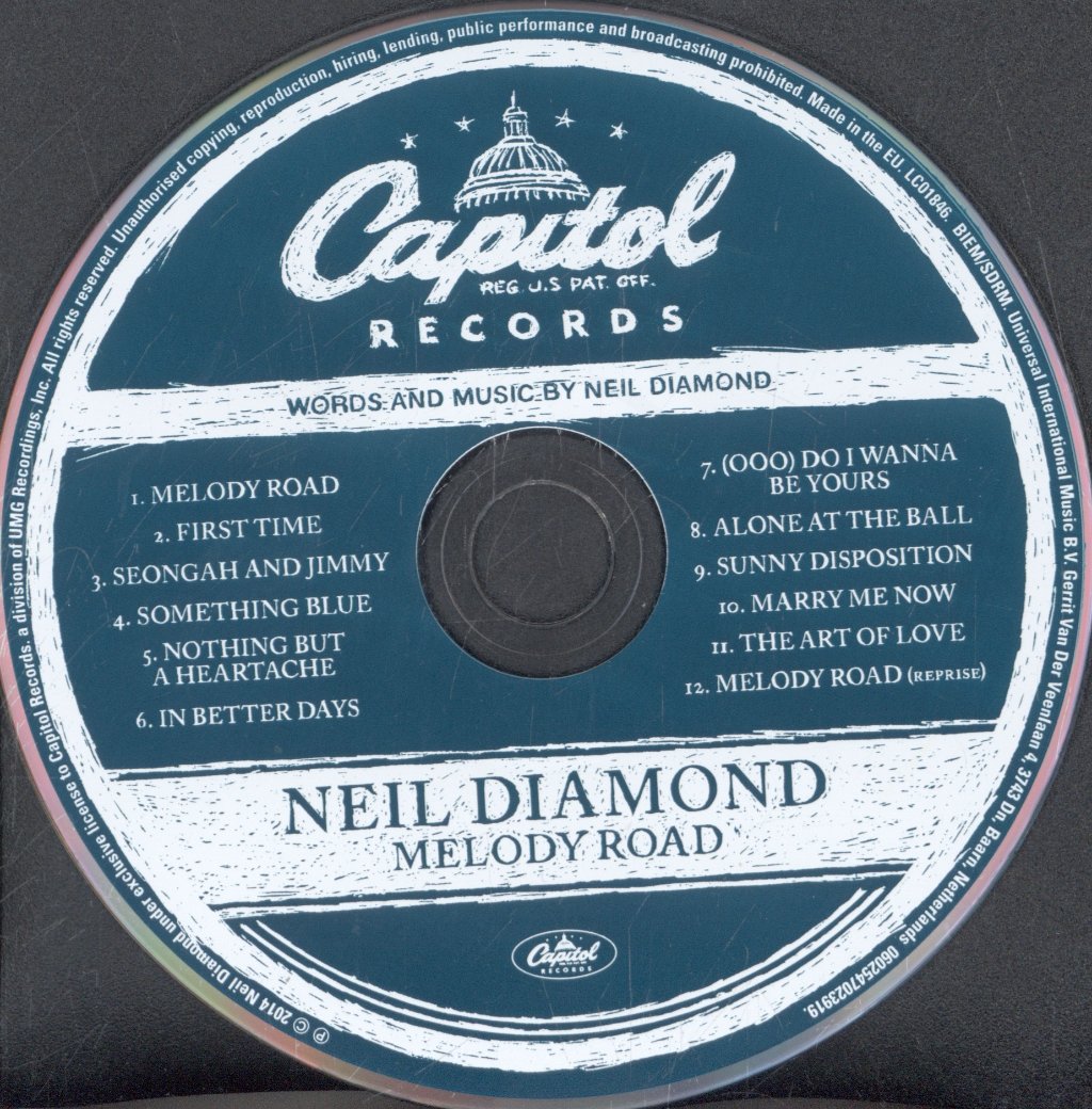 Neil Diamond - Melody Road - Cd