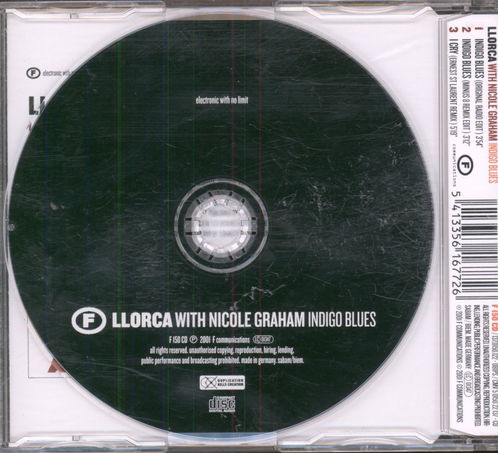 Llorca With Nicole Graham - Indigo Blues - Cd