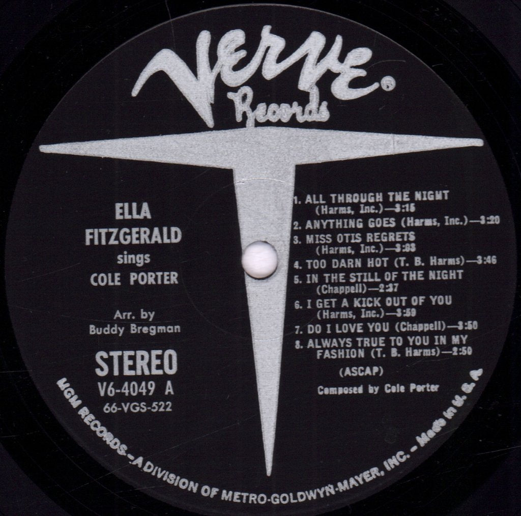 Ella Fitzgerald - Sings Cole Porter - Lp