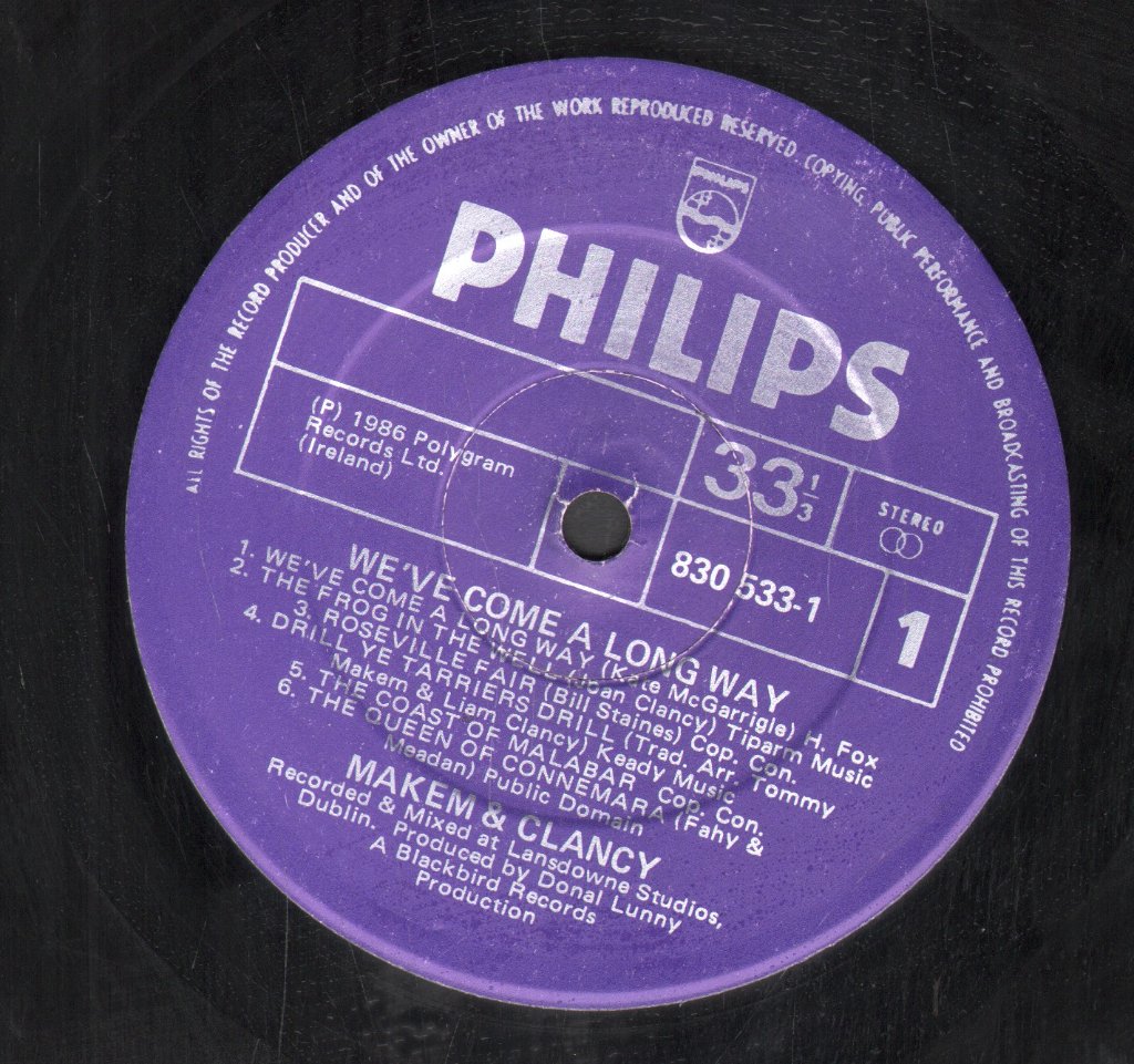 Makem And Clancy - We've Come A Long Way - Lp