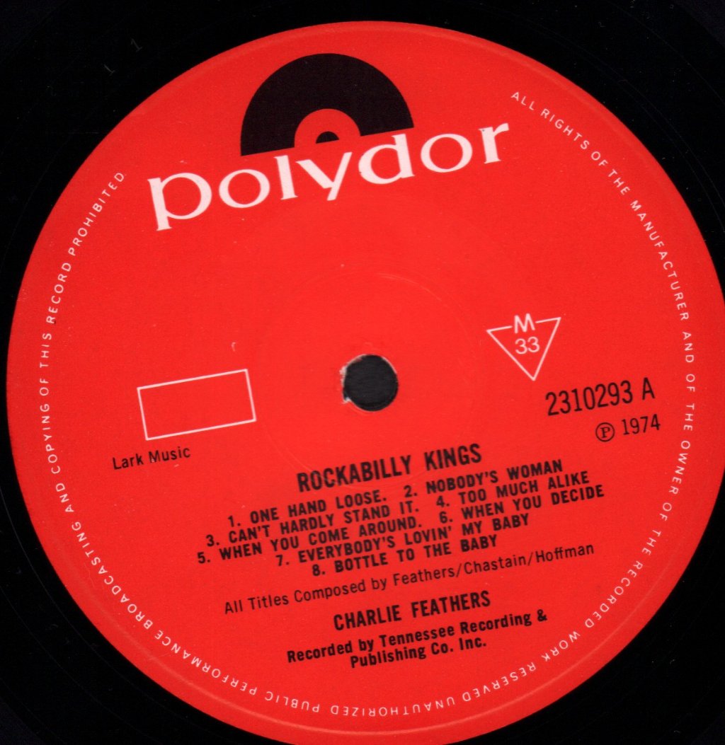 Charlie Feathers / Mac Curtis - Rockabilly Kings - Lp