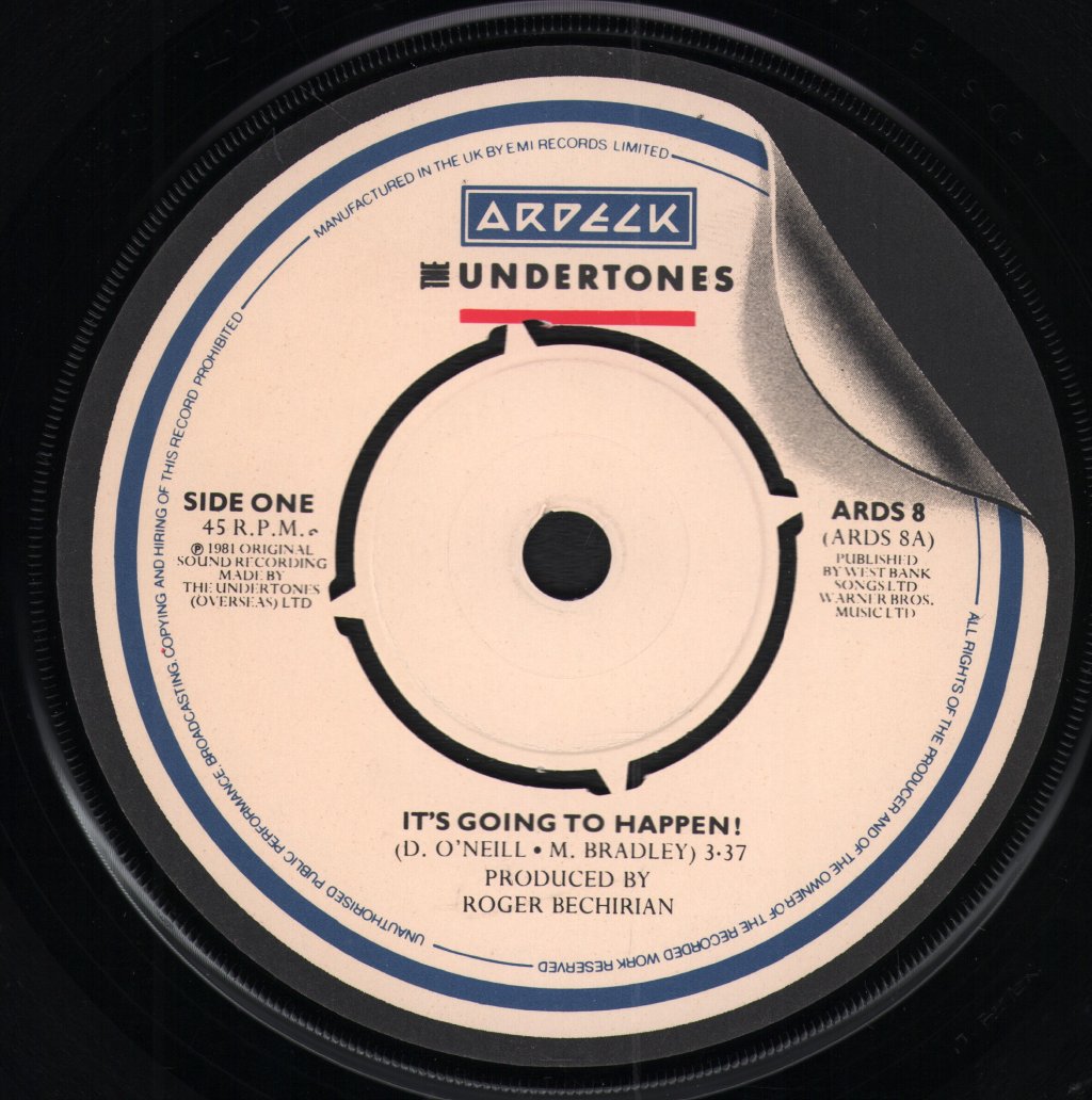 Undertones - It's Going To Happen - 7 Inch