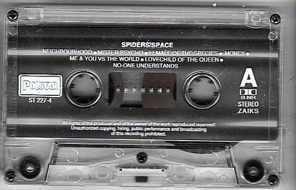Space (Late 90'S Group) - Spiders - Cassette