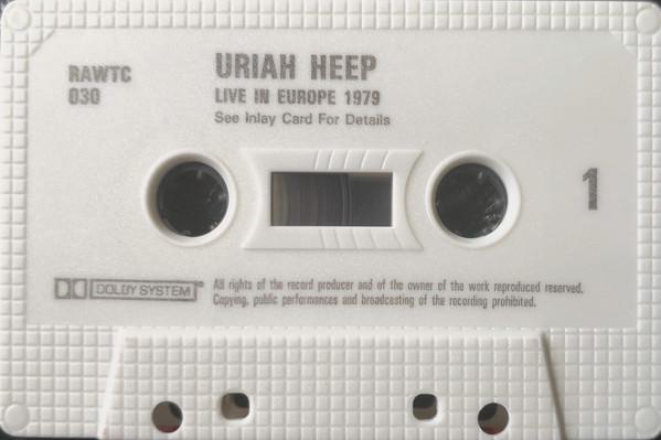 Uriah Heep - Live In Europe 1979 - Cassette