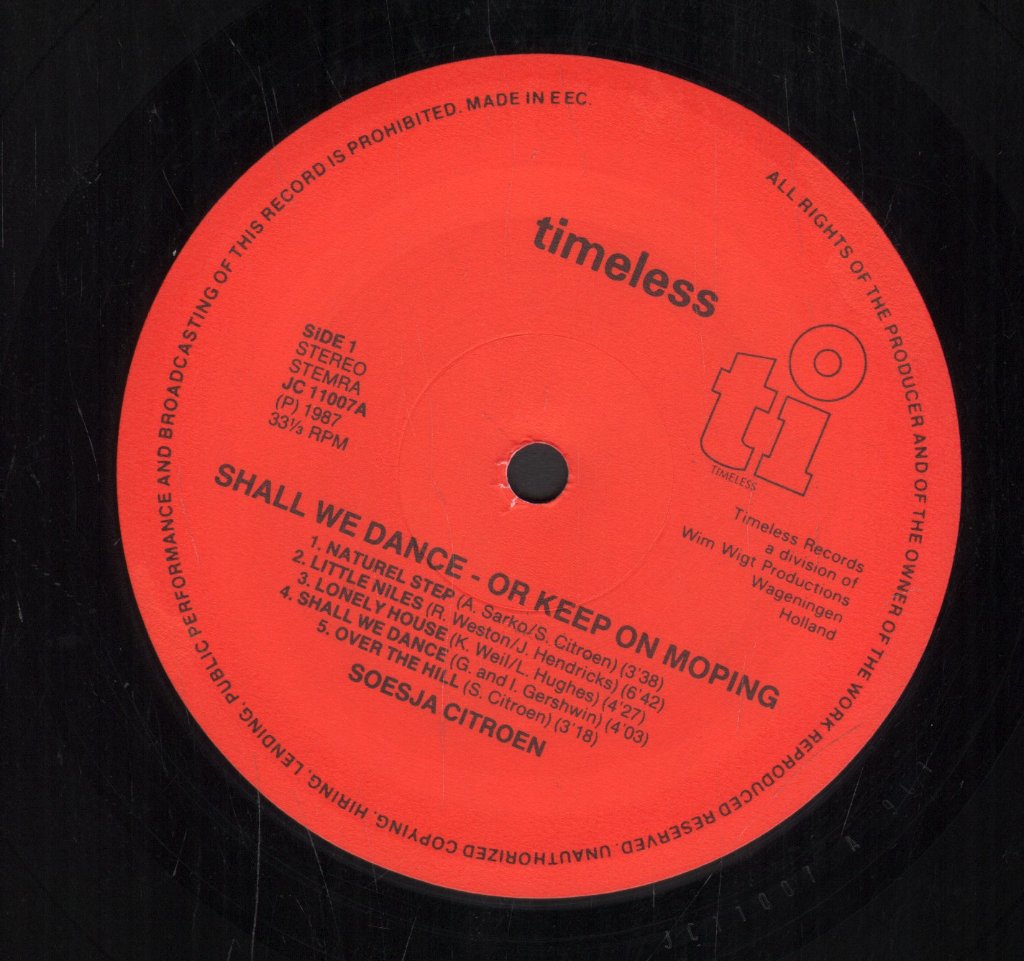 Soesja Citroen - Shall We Dance Or Keep On Moping - Lp