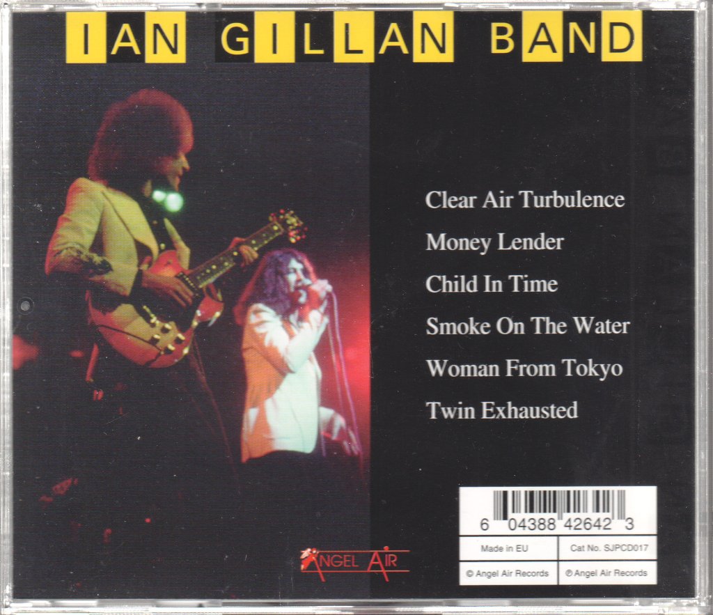 Ian Gillan Band - Live At The Rainbow - Cd