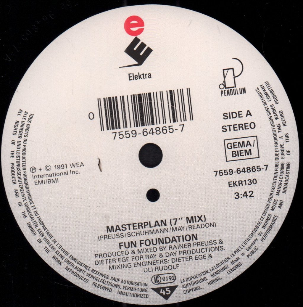 Fun Foundation - Masterplan - 7 Inch
